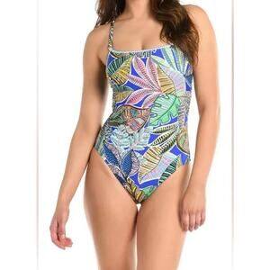 La Blanca Women's Standard Lingerie One Piece Swimsuit NWT